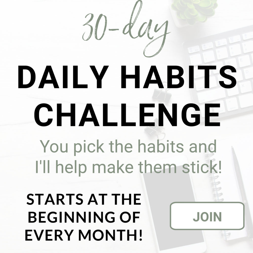 Daily Habits Challenge