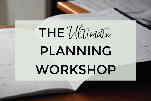 The ultimate planning workshop