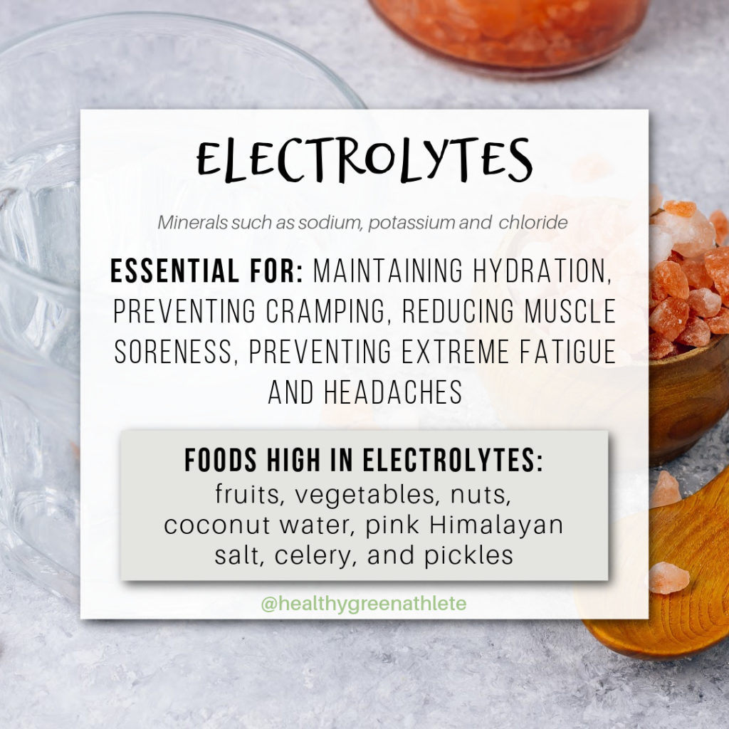 importance of electrolytes