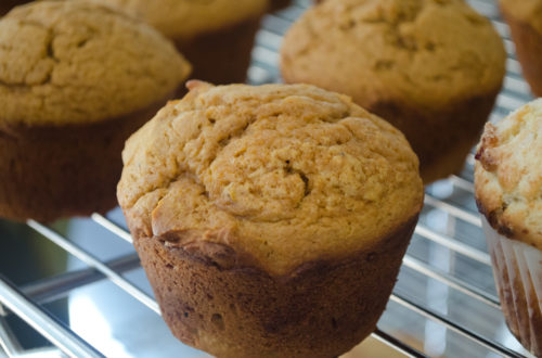 pumpkin carrot muffins