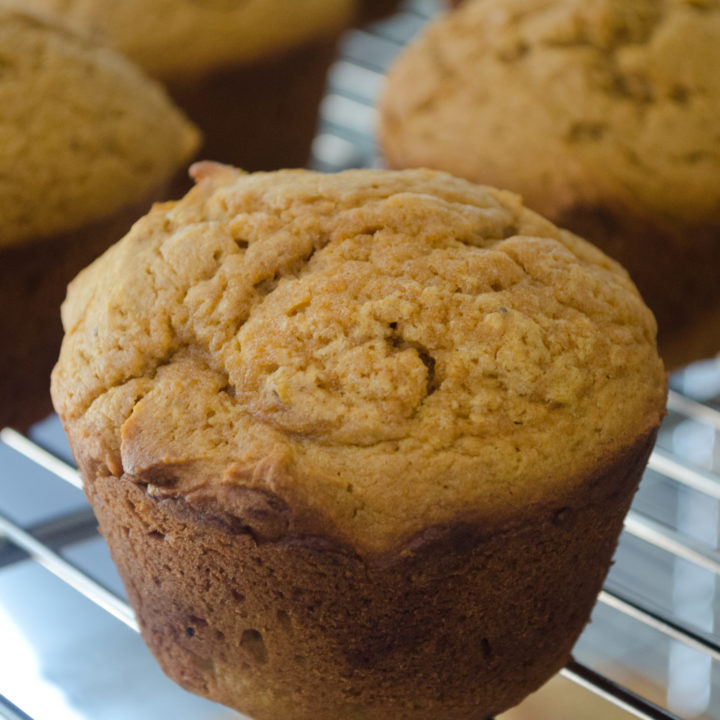 pumpkin carrot muffins
