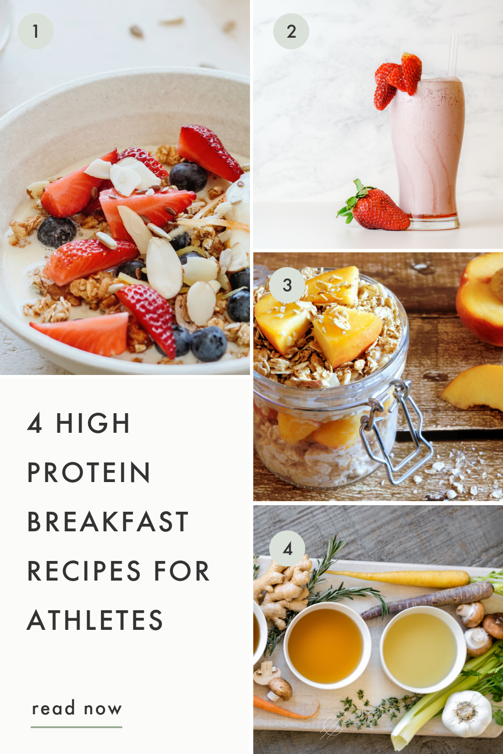 4 High Protein Breakfast Recipes - Healthy Green Athlete
