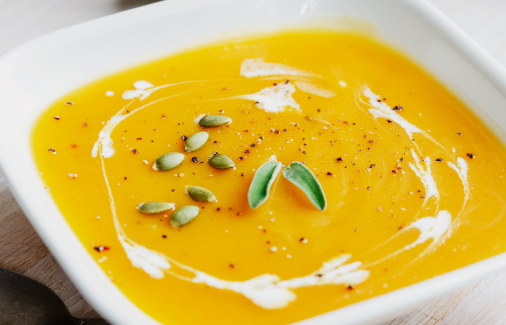 [RECIPE] Sweet Potato Maca Soup - Healthy Green Athlete