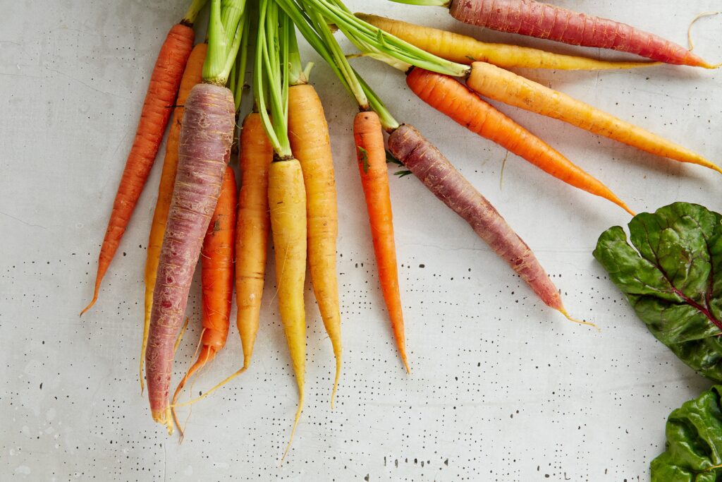 Root vegetables with grounding benefits